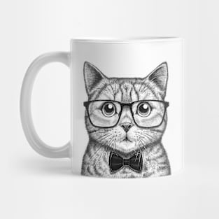 Intelligent cat Mug